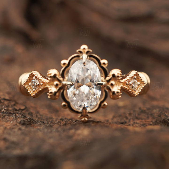 0,53 CT Pırlanta Raya Vintage Altın Yüzük | HRD / GIA Uluslararası Sertifikalı Pırlanta, 0,53 CT Diamond Raya Vintage Gold Ring | HRD / GIA International Certified Diamond