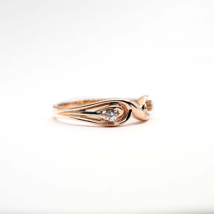 lirima vintage pırlantalı altın alyans lirima vintage diamond solid gold wedding band