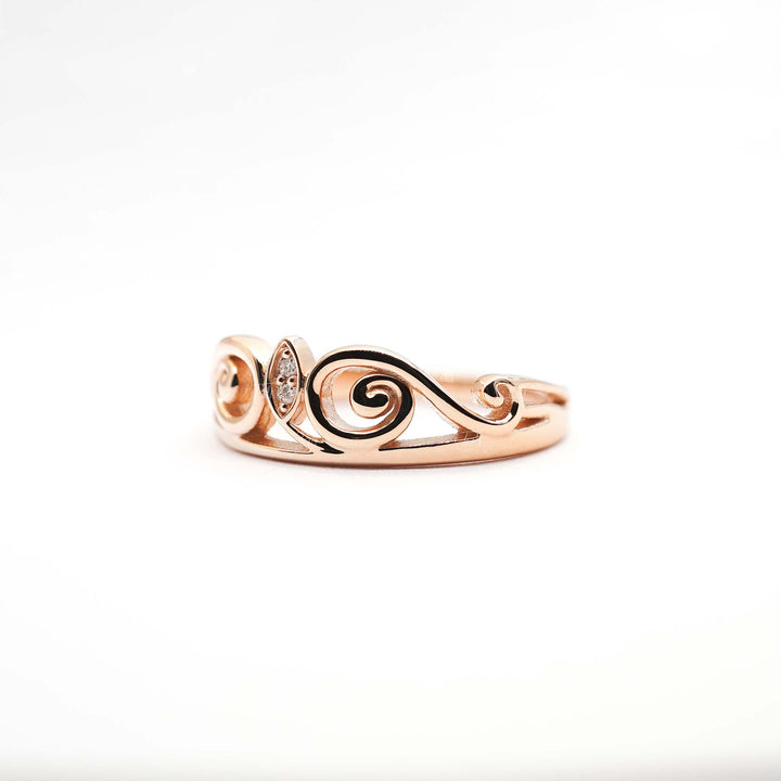 liyora vintage pırlantalı altin alyans liyora vintage diamond solid gold wedding band