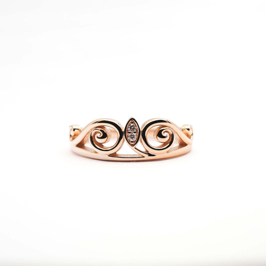 liyora vintage pırlantalı altin alyans liyora vintage diamond solid gold wedding band