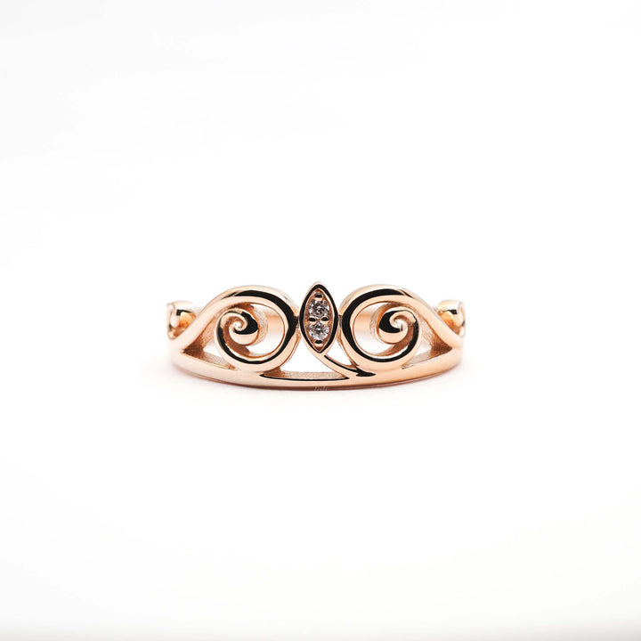 liyora vintage pırlantalı altin alyans liyora vintage diamond solid gold wedding band